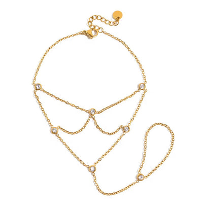 Layered Hand Chain